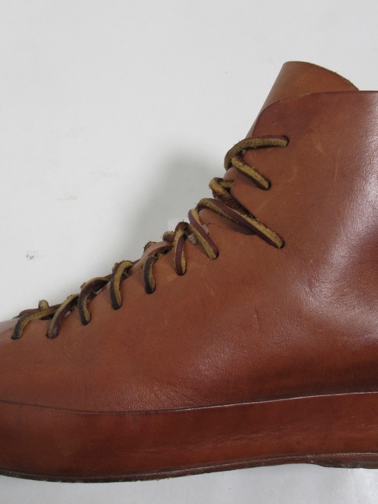 Feit Men\'s Hand Sewn High Top Tan Leather Shoes 9 US M / 8.5 UK / 42 EU main image 7